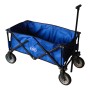 Blauer, faltbarer Bollerwagen AB110 von Axi für Spiel & Spaß, mit Griff und Rädern.
