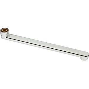 OBI S-Auslauf, 300 mm, Chrom, für Wandarmaturen, Sanitärbereich.