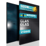 Zwei SUNNIVA Solarmodule, 460W, Full Black, bifazial, Glas/Glas für Balkonkraftwerk oder Solaranlage.