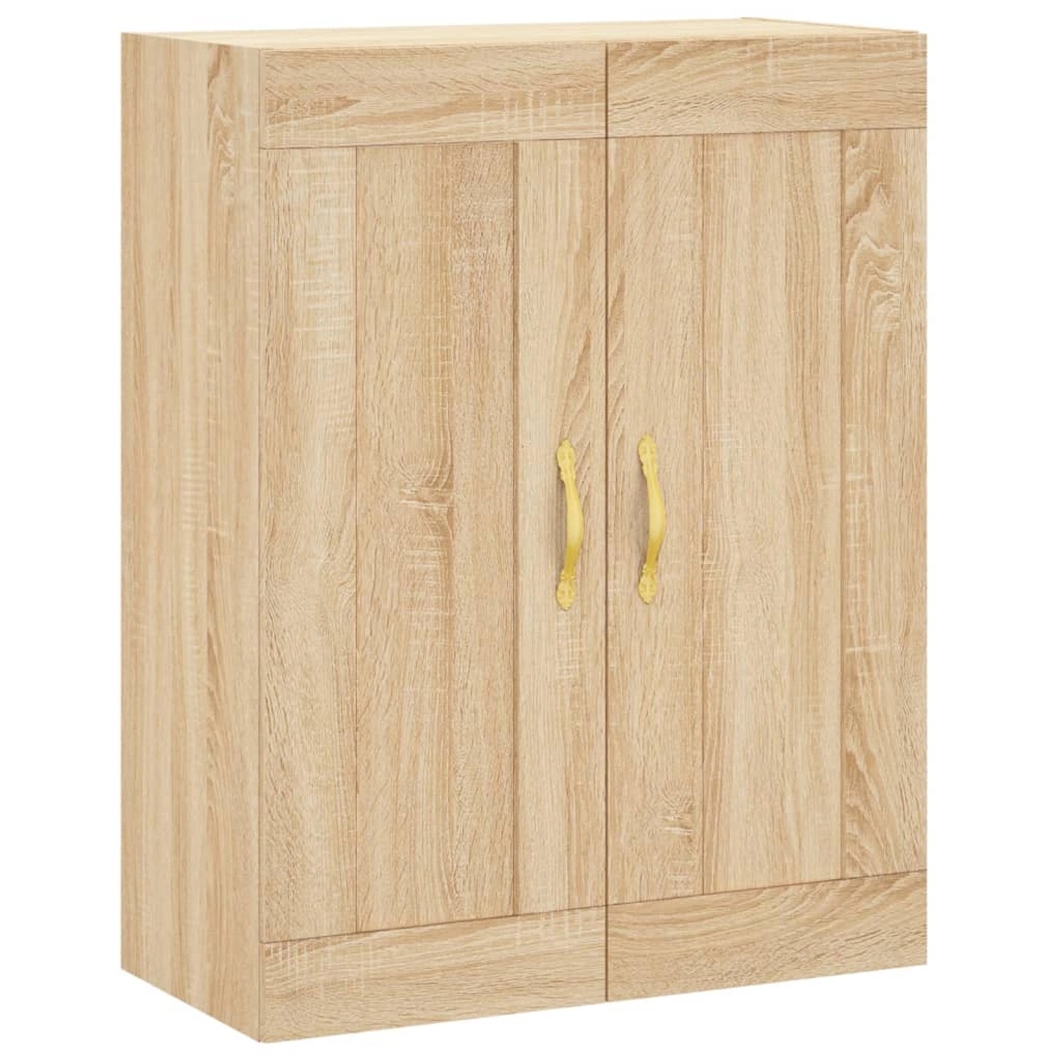vidaXL Wandschrank Sonoma-Eiche 69,5x34x90 cm Holzwerkstoff 835013 günstig online kaufen