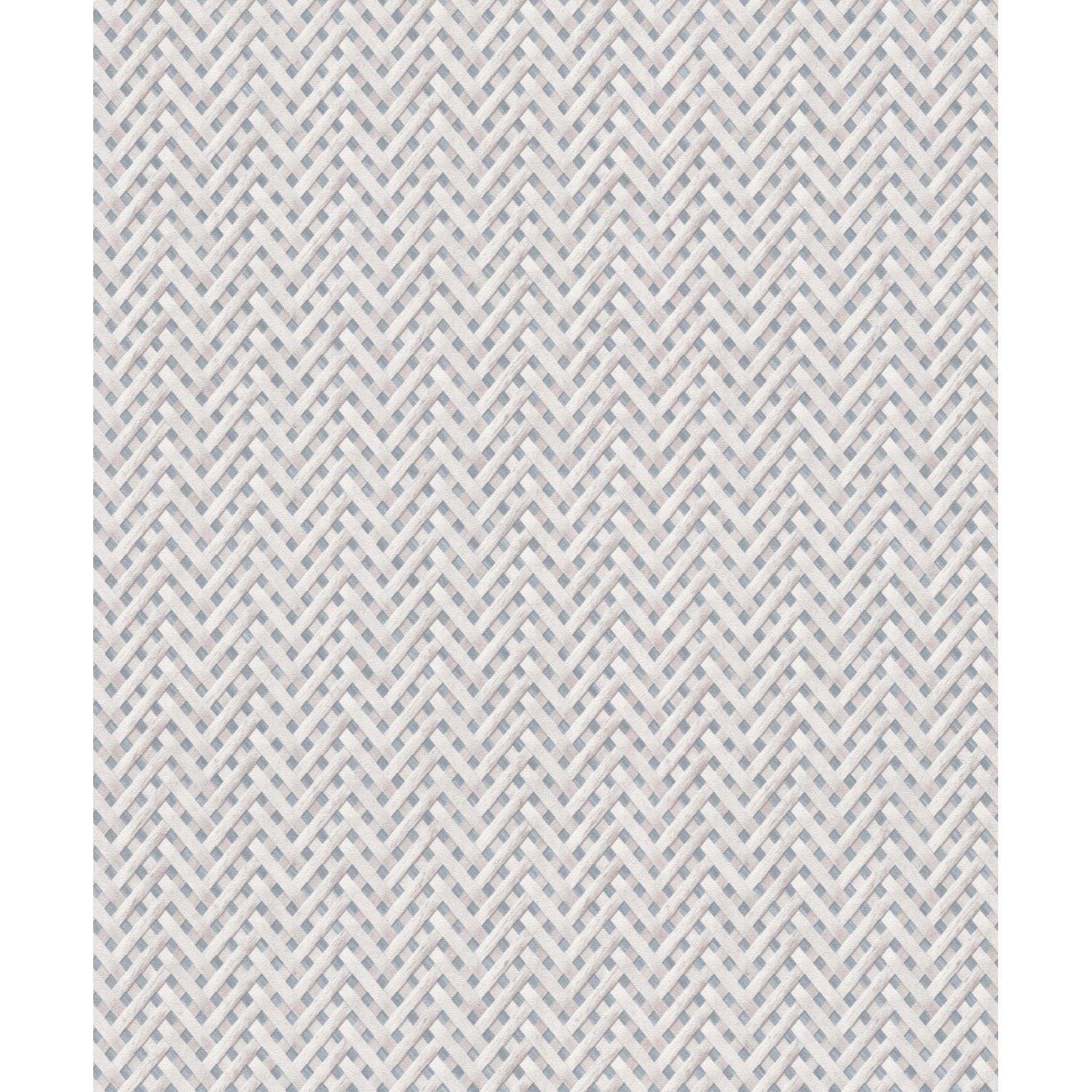 Erismann Vliestapete Code Nature Rattan-Optik Grau FSC®