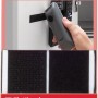 Fix-o-moll Klettband, selbstklebend, schwarz, 60cm – vielseitig einsetzbar.