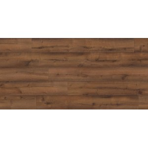 Laminatboden Fuji Oak Eiche in authentischer Holzoptik. Mittelbraune Dielen mit natürlicher Maserung.