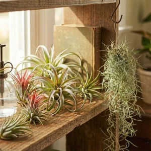 Vdvelde Tillandsia   10 Stück   Luftpflanzen   Inklusive Spray