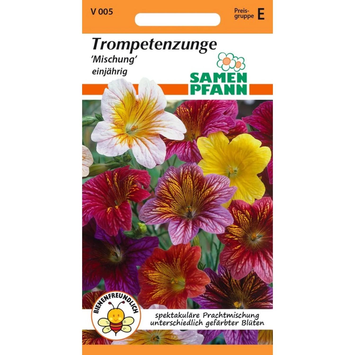 SAMEN PFANN Trompetenzunge