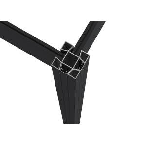 ZacAlu Nutabdeckleiste, anthrazit, 90cm, für Aluminium-Zaunpfosten. Zubehör für Zaunbau & Sichtschutz.