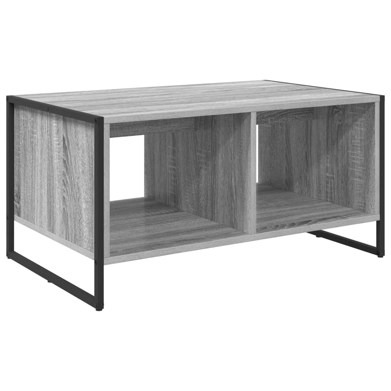vidaXL Couchtisch Graues Sonoma 80 x 50 x 40 cm Holzwerkstoff 886435 günstig online kaufen