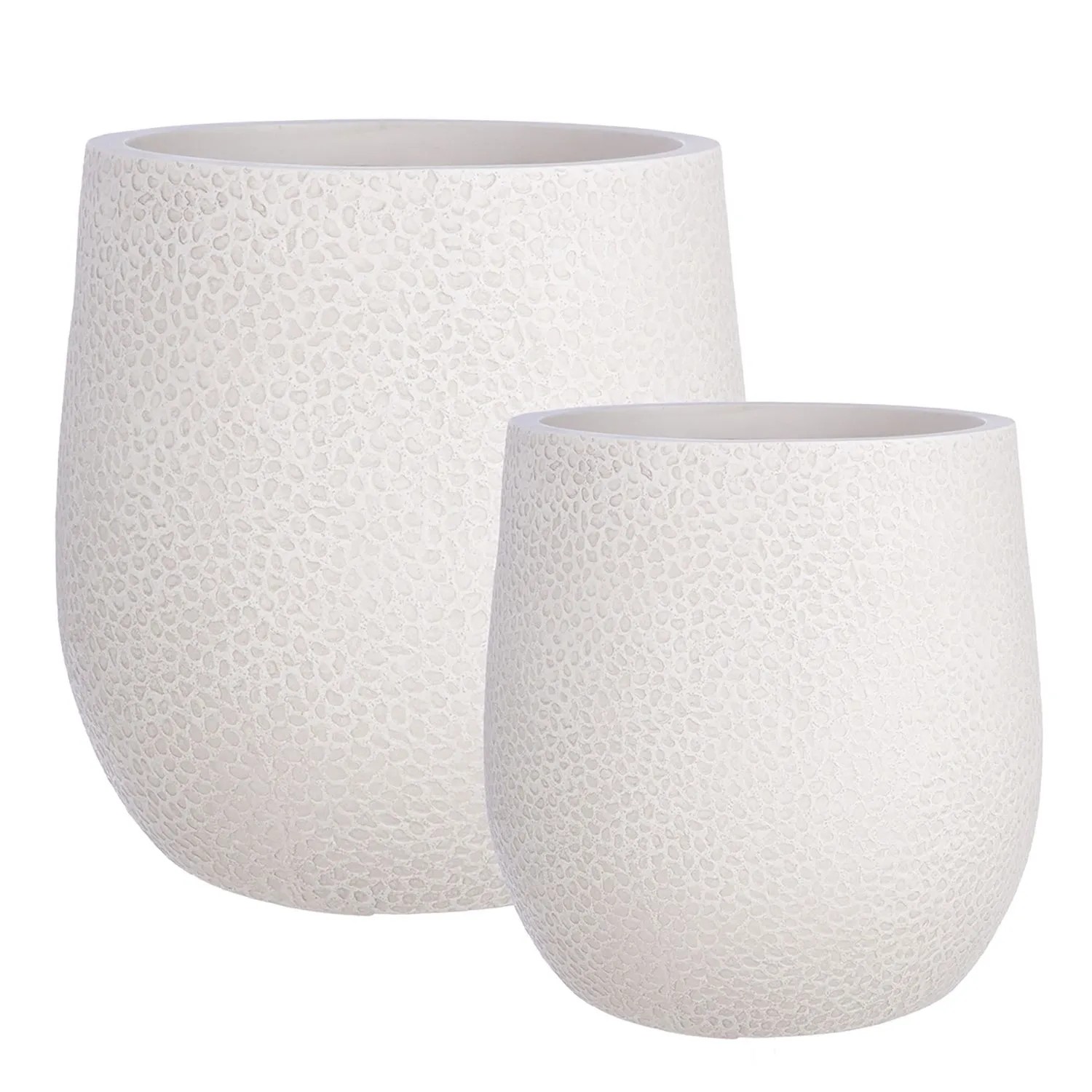 Gilde Pflanzgefäß Pardo Creme 44 cm x Ø 44 cm