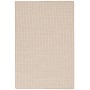 Snapstyle In & Outdoor Teppich Oslo, beige-creme kariert, 200x250cm.