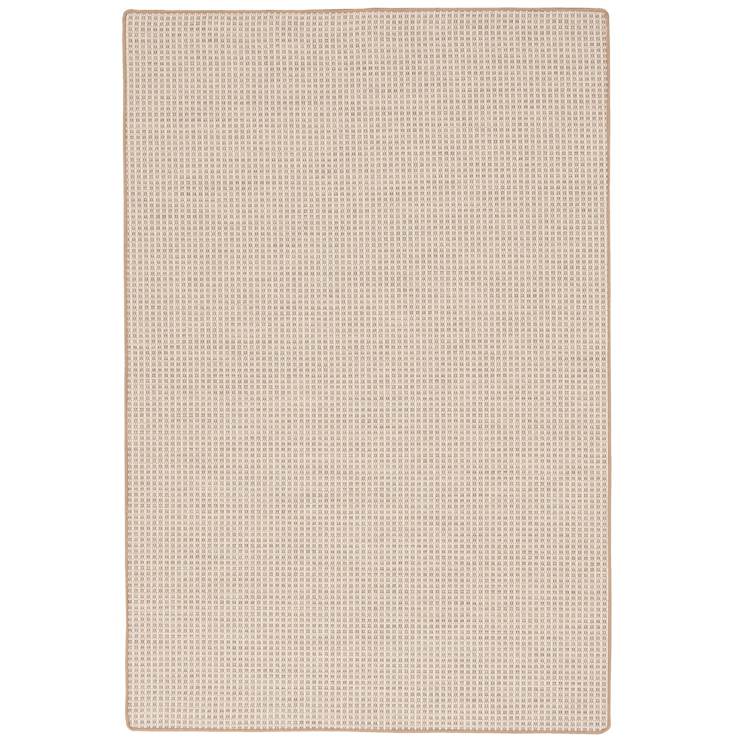 Snapstyle In & Outdoor Teppich Oslo, beige-creme kariert, 200x250cm.