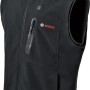 Schwarze Bosch Professional Akku-Heizweste GHV 12+18V XA (Größe S) für Arbeitskleidung.