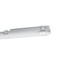 Graue Eglo LED-Wannenleuchte Expert Basic Plus, 126 cm, für Feuchträume.