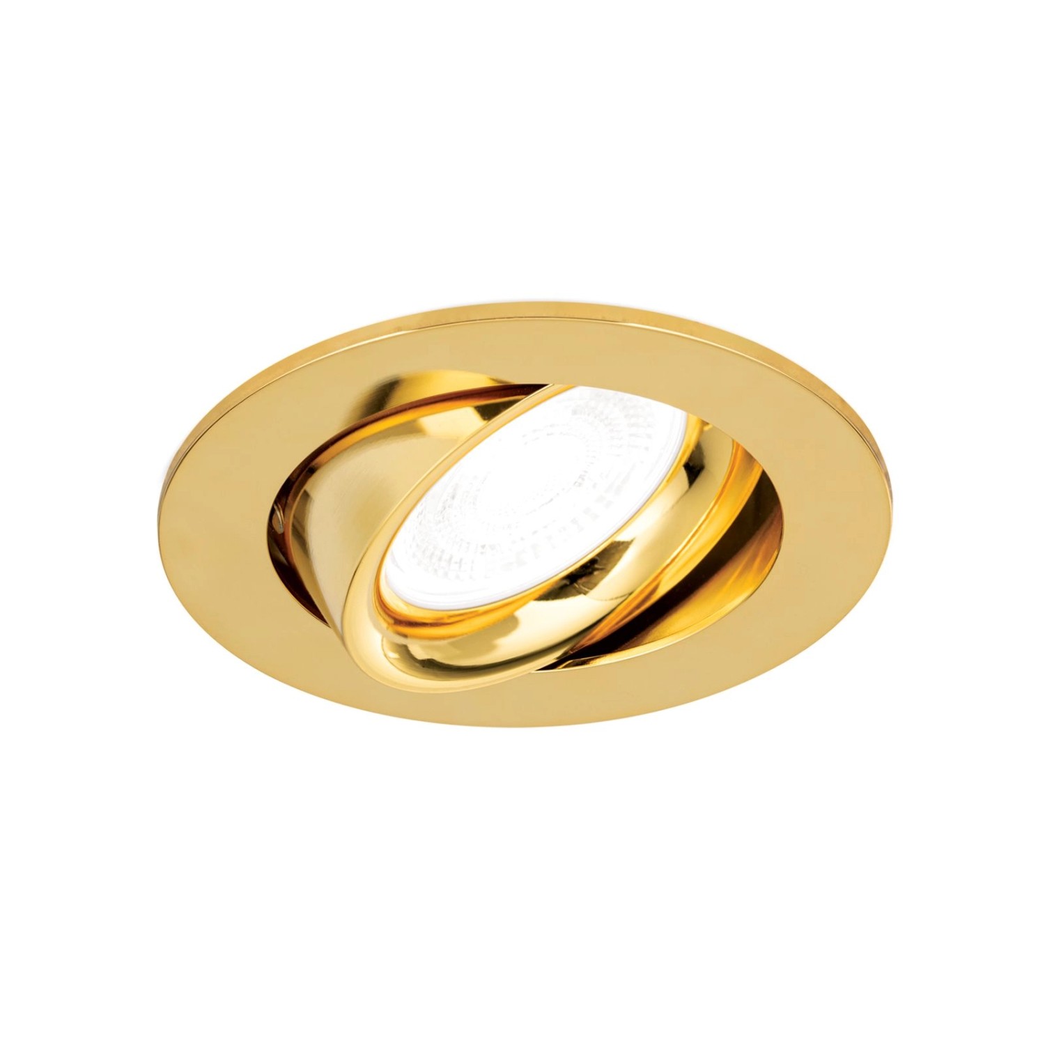 Orion Leuchten Einbaustrahler Aluminium GU10 Ø 9cm Gold günstig online kaufen