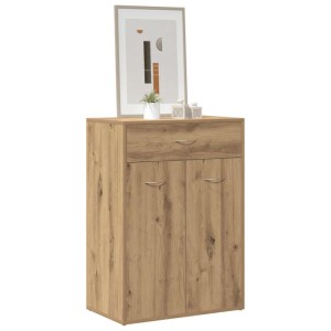 vidaXL Schuhschrank Artisan-Eiche 60x35x84 cm Holzwerkstoff 855953