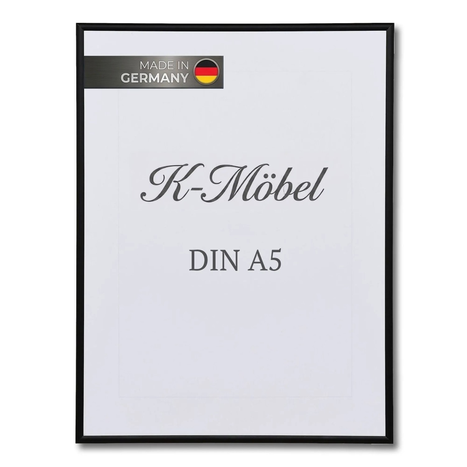 K-Möbel Aluminium Bilderrahmen DIN A5