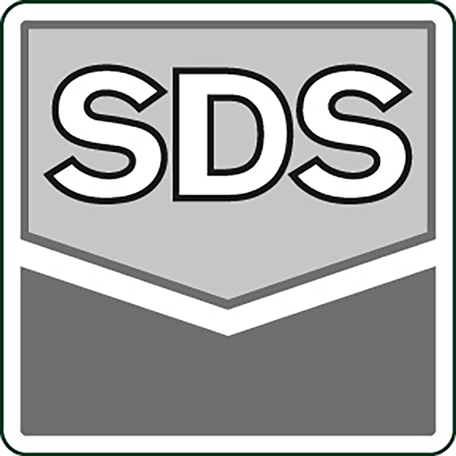 Symbol für SDS-System, ein Werkzeugwechselsystem für Schleifmaschinen wie den Bosch Texoro.