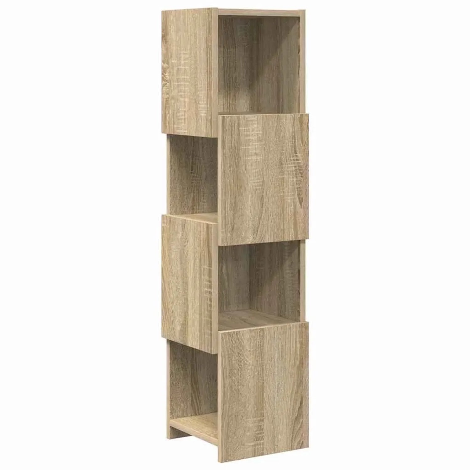 vidaXL Eckschrank Sonoma-Eiche 25,5x25x102cm Holzwerkstoff 889807 günstig online kaufen