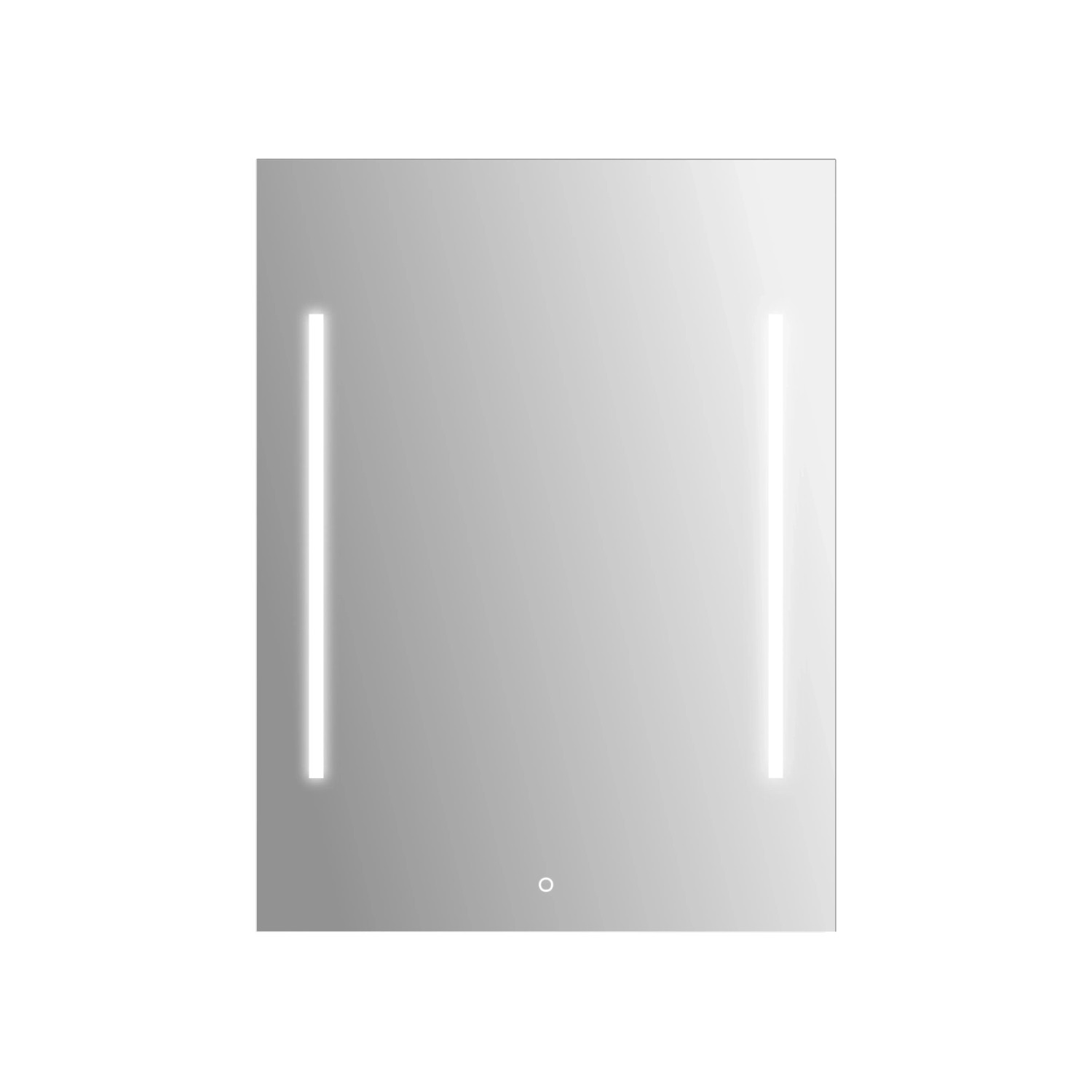 Kristall-Form LED-Leuchtspiegel Sirius II 60 cm x 80 cm Rechteckig günstig online kaufen