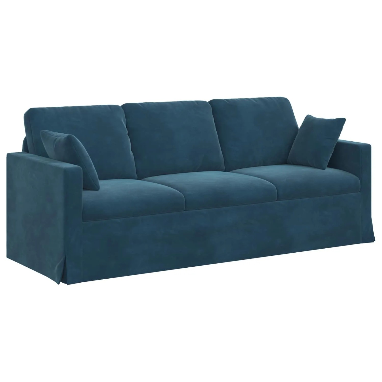 vidaXL Sofa Blau 198 x 78 x 80 cm Samt 42024439