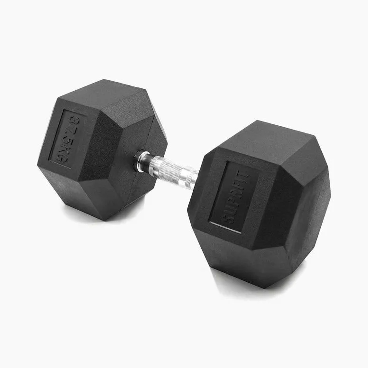 Suprfit Hex Gummi-Kurzhanteln Einzeln 37,5 kg