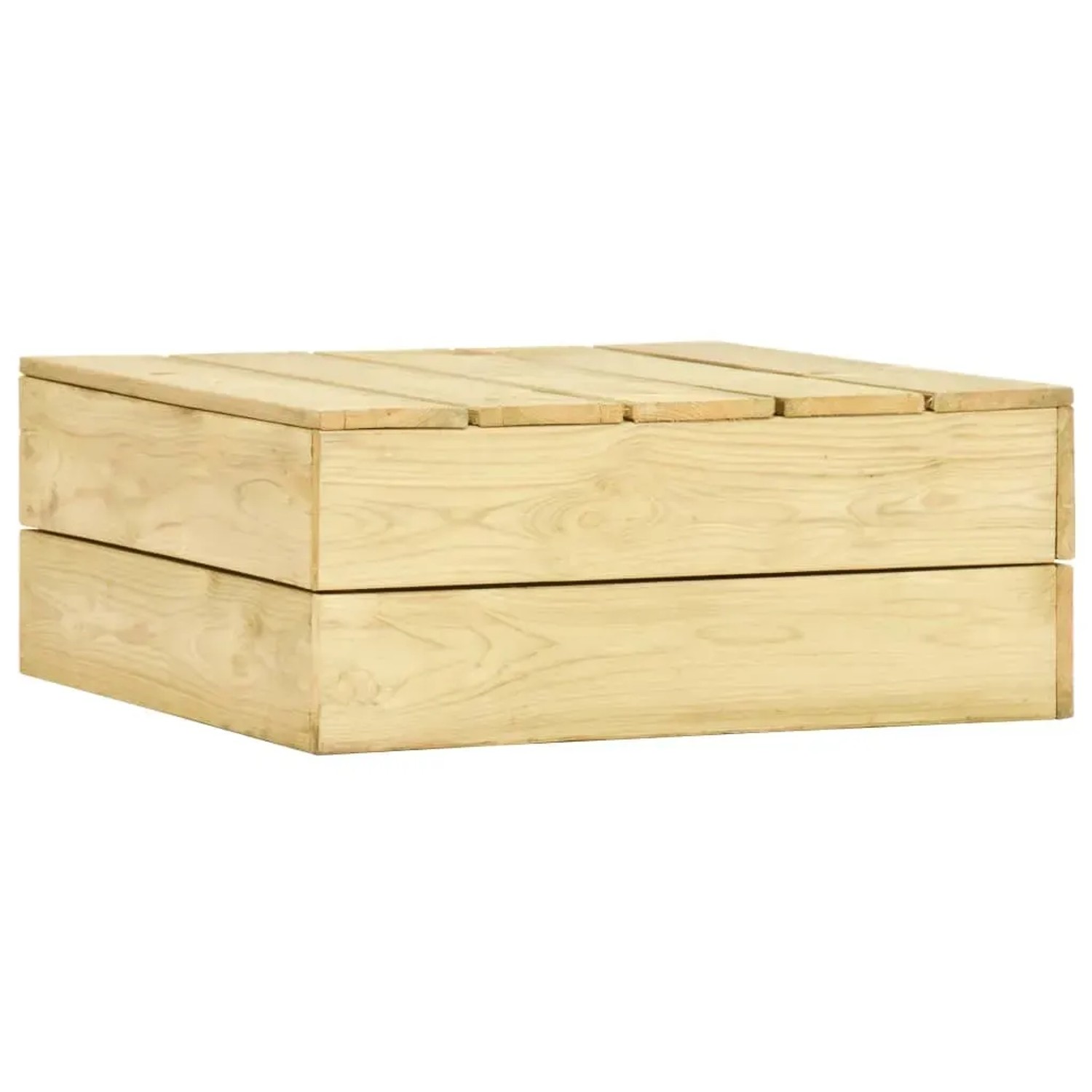 vidaXL Gartentisch 75x75x31 cm Kiefernholz Imprägniert 49039