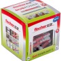 Fischer Dübel DuoPower 8x65 mit Schrauben, 25er Packung. Universaldübel für sicheren Halt in vielen Baustoffen.