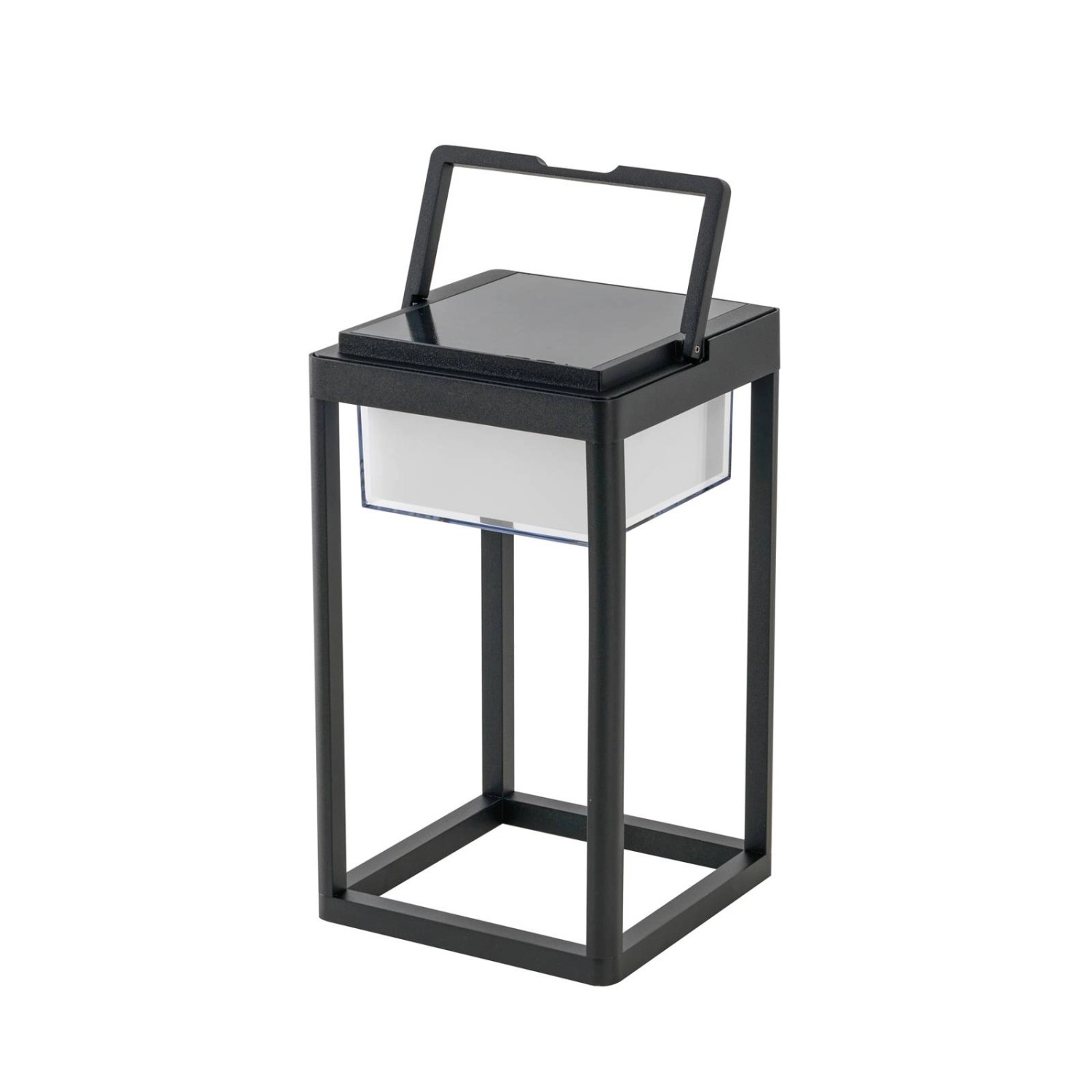 Thumbnail - Lucande LED Solarleuchte Tilena 10020279 Dimmbar Spritzwassergeschützt Modern in Schwarz aus Aluminium