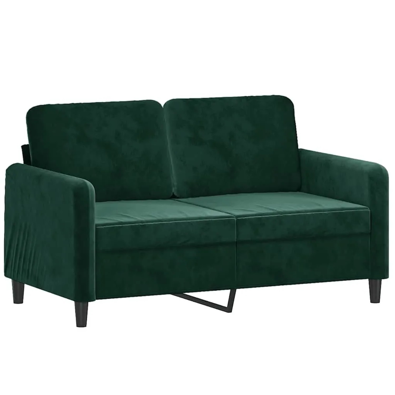 vidaXL 2-Sitzer-Sofa Dunkelgrün 120 cm Samt 359434 günstig online kaufen