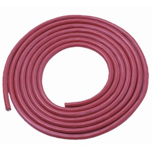 Karibu Saunakabel-Set, hitzebeständige Silikonkabel (rot) für Saunaöfen & Zubehör.