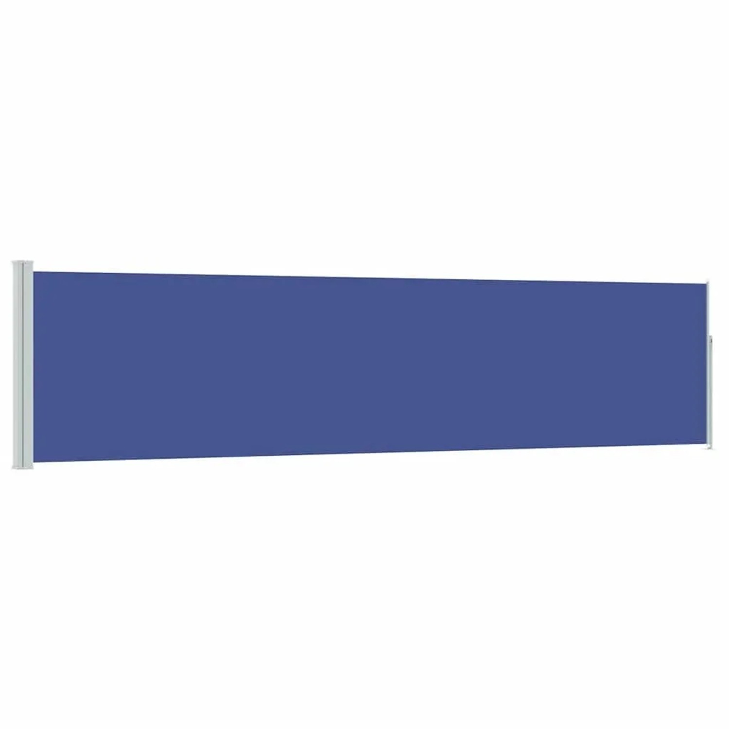 vidaXL Ausziehbare Seitenmarkise 120×500 cm Blau 48390