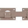 Alberts Duravis Doppeltorüberwurf, perlbeige, 423x70mm, für Gartentore und mehr.