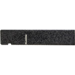 Anthrazitgraue Wigasil Naturstein Fensterbank mit Wasserrille, Zuschnitt nach Maß.