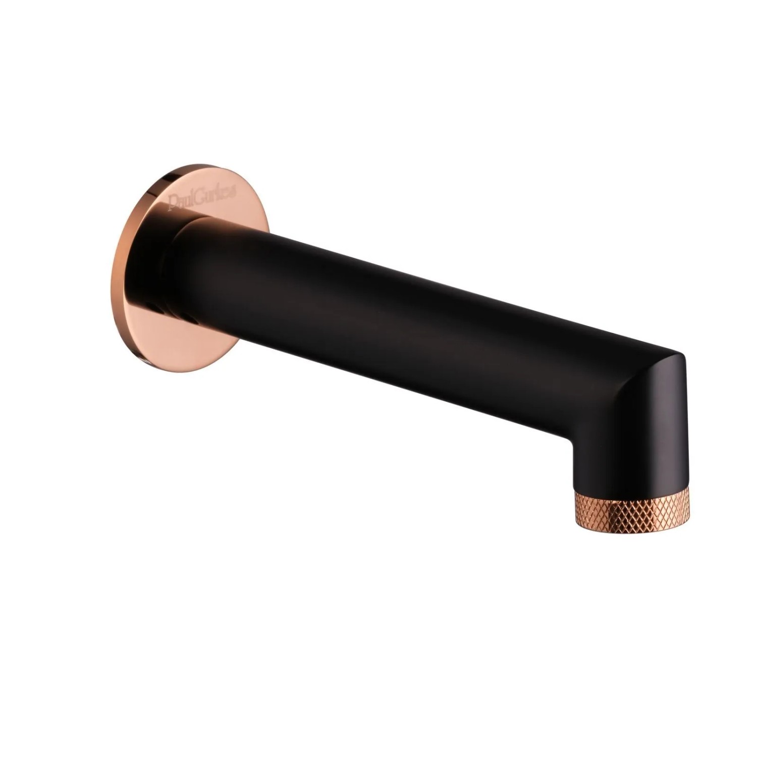 PaulGurkes Wanneneinlauf Auslauf Matt-Schwarz Rose-Gold