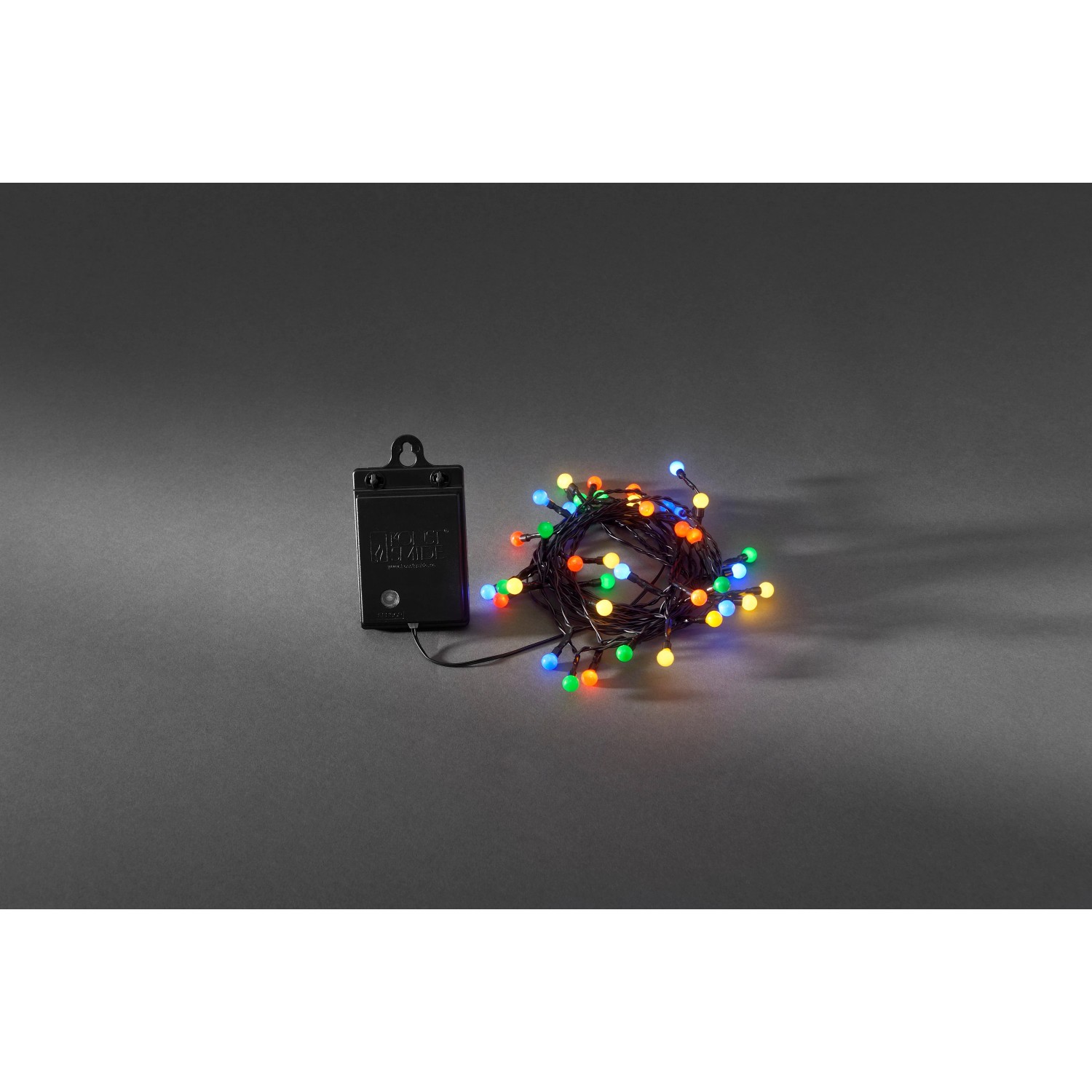 LED-Lichterkette Globes 40 bunte LEDs für innen und außen