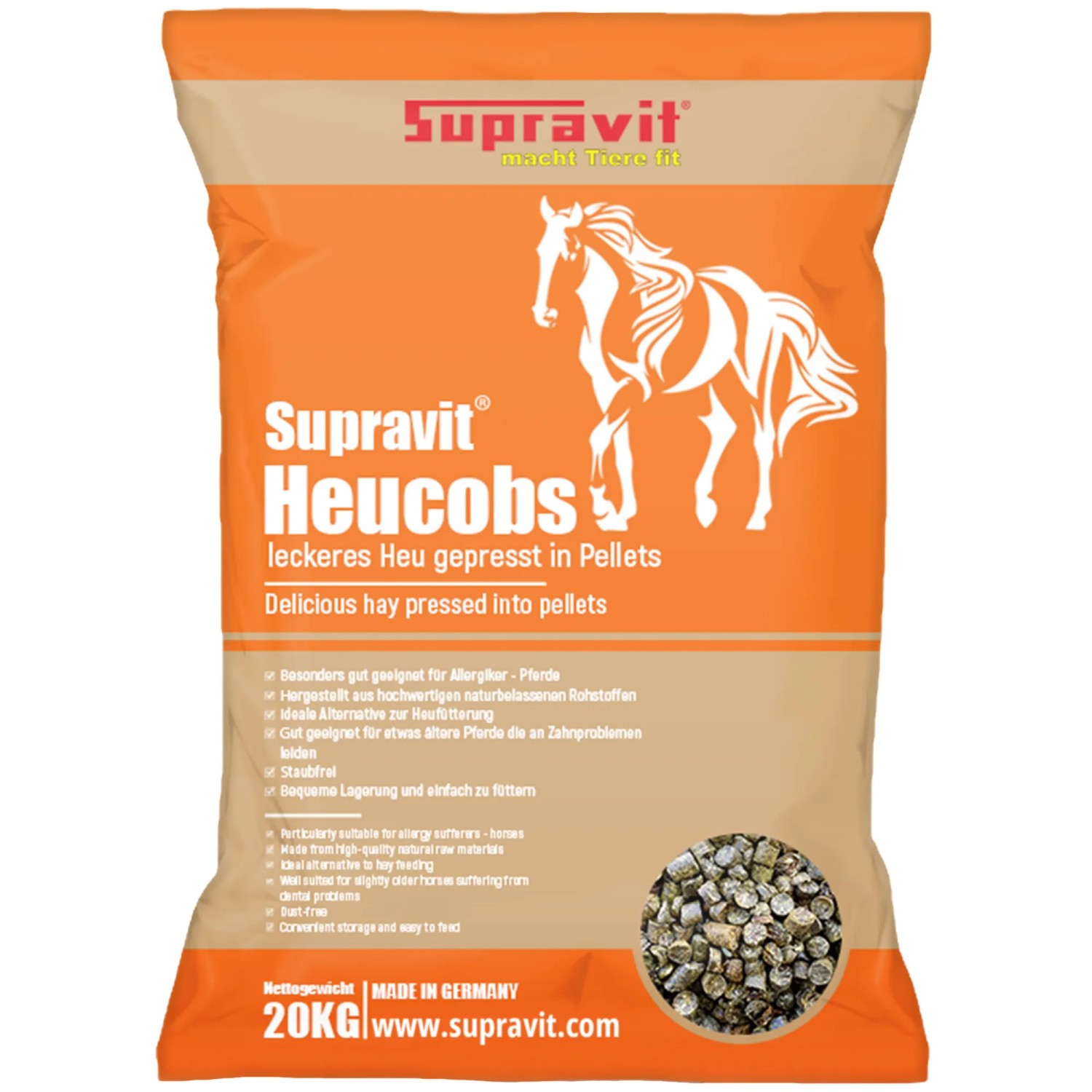 Supravit Heucobs für Pferde