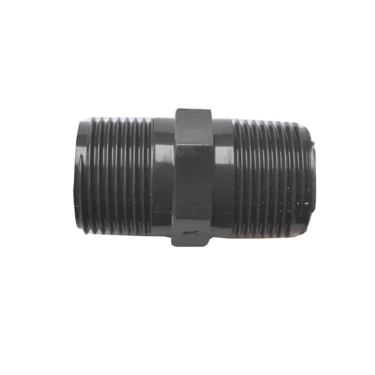 Cepex PVC-Doppelnippel 3/4 Zoll AG x AG aus PVC-U