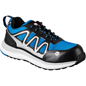 Bullstar Sicherheitsschuh SprintX S1p, Größe 40, in Kornblau mit sportlichem Design.