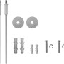 Schellenberg Abstandsmontagesystem für Dämmung (50-200mm), 2 Stück: Dübel, Schrauben und Zubehör für Rollos & Raffrollos.