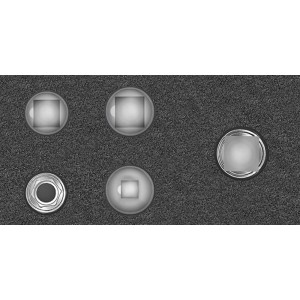 Matador Steckschlüssel-Adapter Set, 5-teilig, Chrom-Vanadium-Stahl.