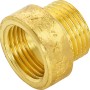 Hahnverlängerung aus Messing, 18,6 mm x 21 mm, zur Verlängerung von Gewindefittings um 10 mm.