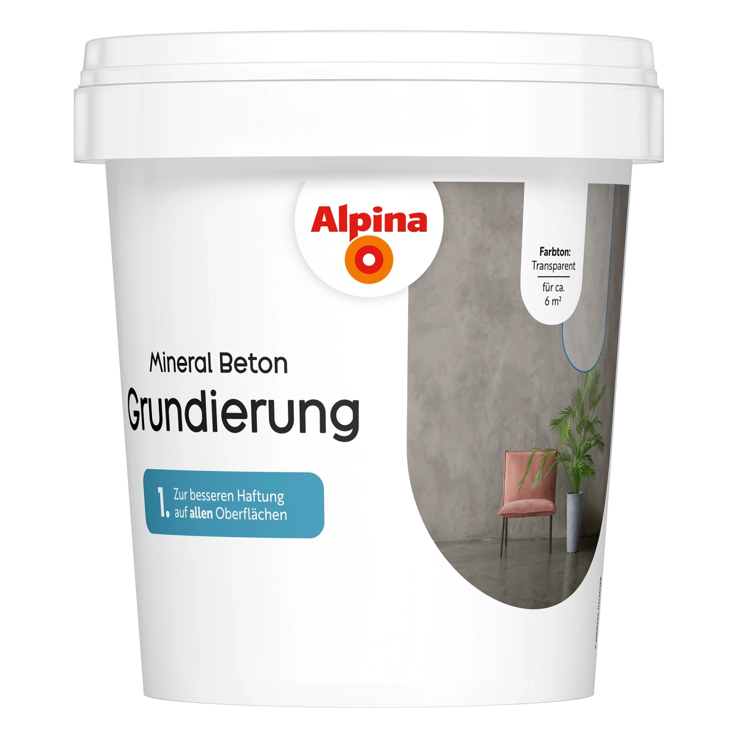 Alpina Grundierung Mineral Beton 2-Komponenten 500 ml