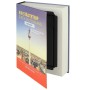 Offener HMF Buchtresor als Reisebuch "Deutschland" getarnt, zeigt schwarze Geldkassette für Wertsachen. Diskreter Safe.