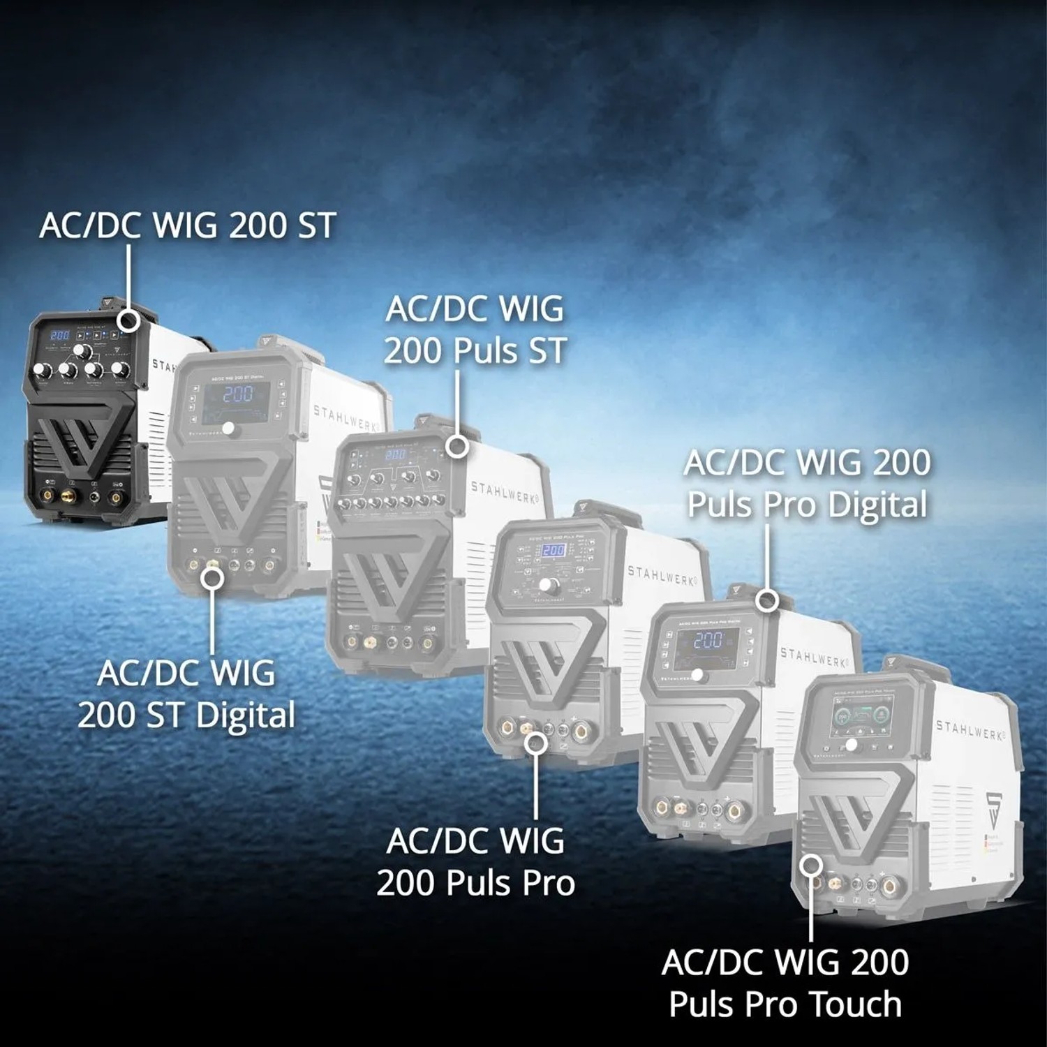 STAHLWERK ACDC WIG 200 ST Kombischweißgerät 200 A ACDC WIG HF MMA E Hand_2