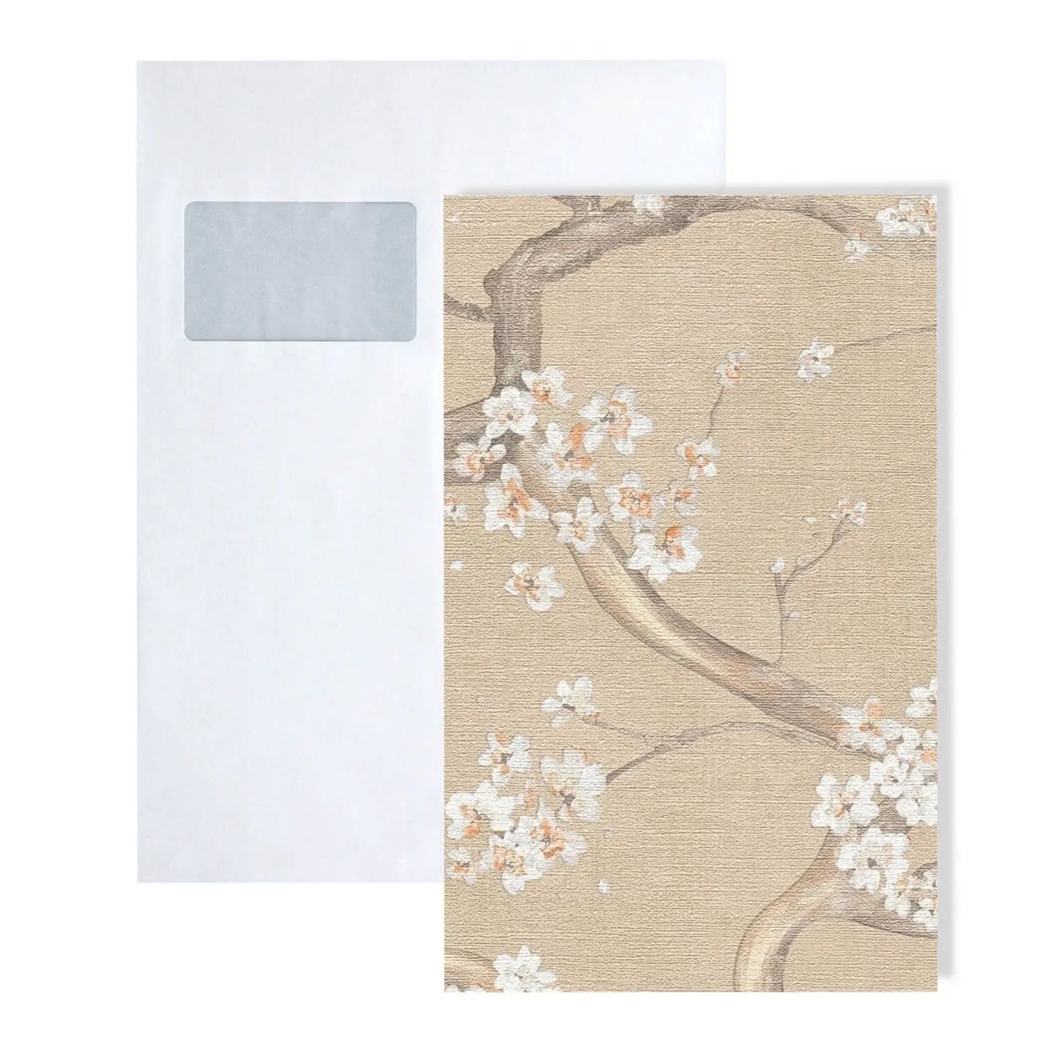 PROFHOME S-781992-GU DIN A4 Muster der Floralen Tapete 1 Musterstück