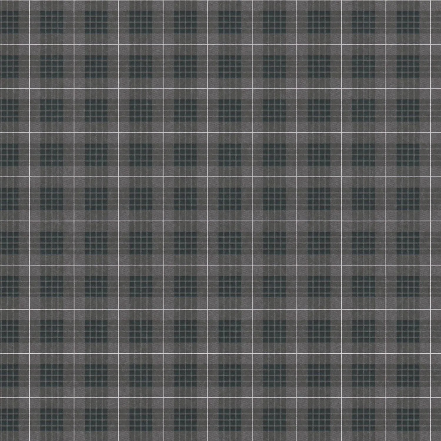 PROFHOME 390648-GU Grafik Tapete Kariert Matt Grau Braun Quarz-Grau Weiß 0,53 m x 10,05 m 5,33 m2