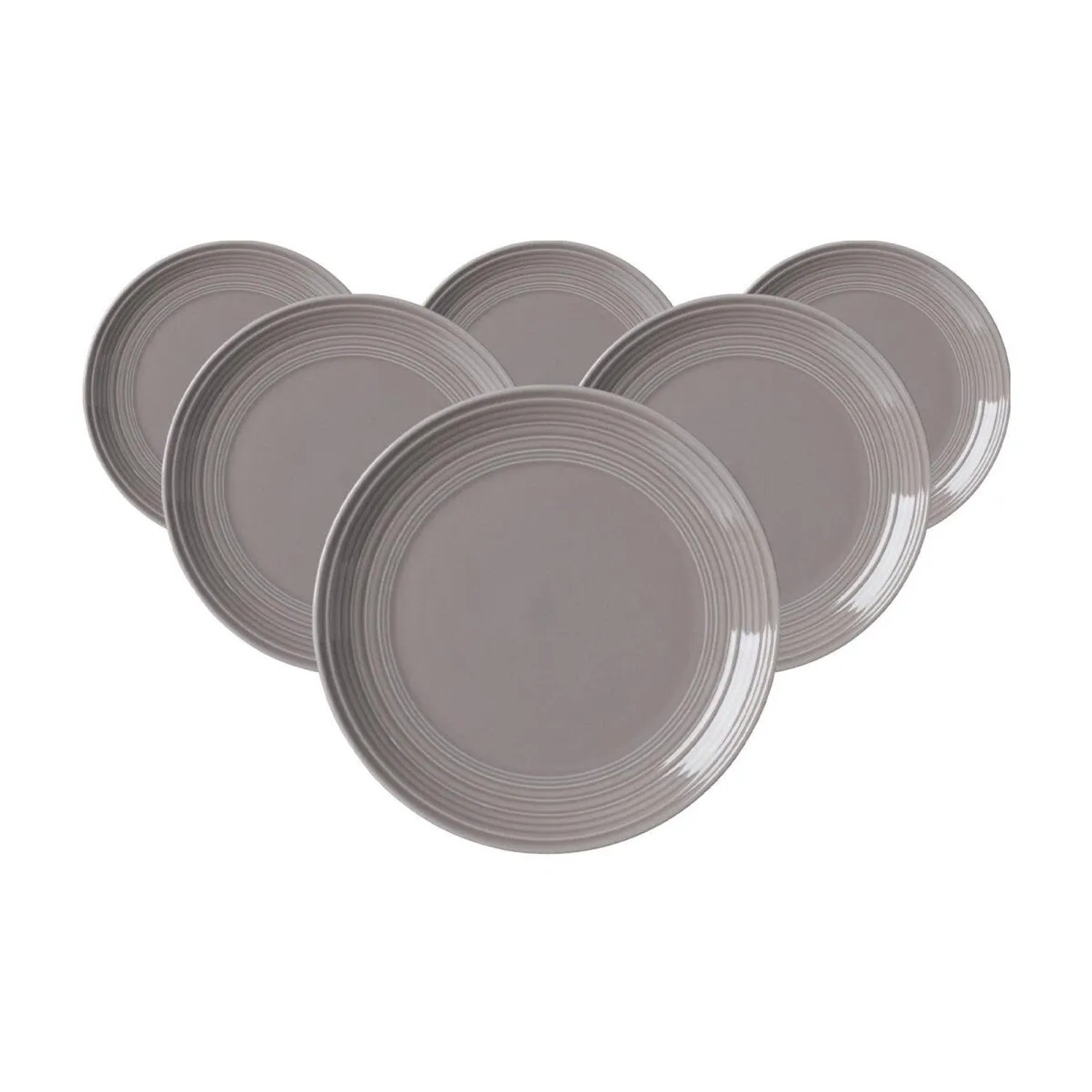 Ritzenhoff & Breker Levi Dessertteller 21 cm 6er Set Grau