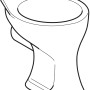 Geberit Stand-WC Bambini, Flachspüler, weiß, für Kindergärten und Schulen.