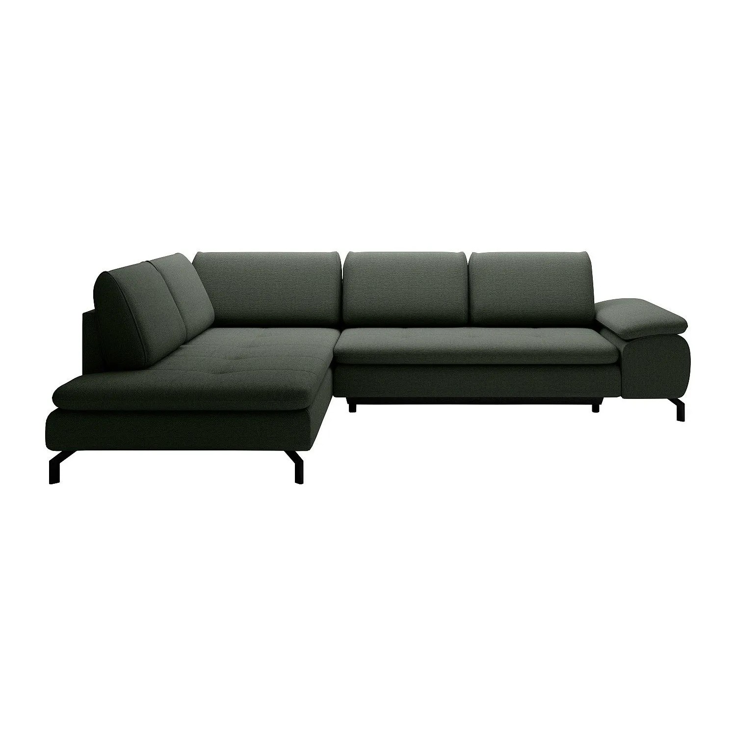 Vente-unique Schlafsofa Archibald Grün 271 cm