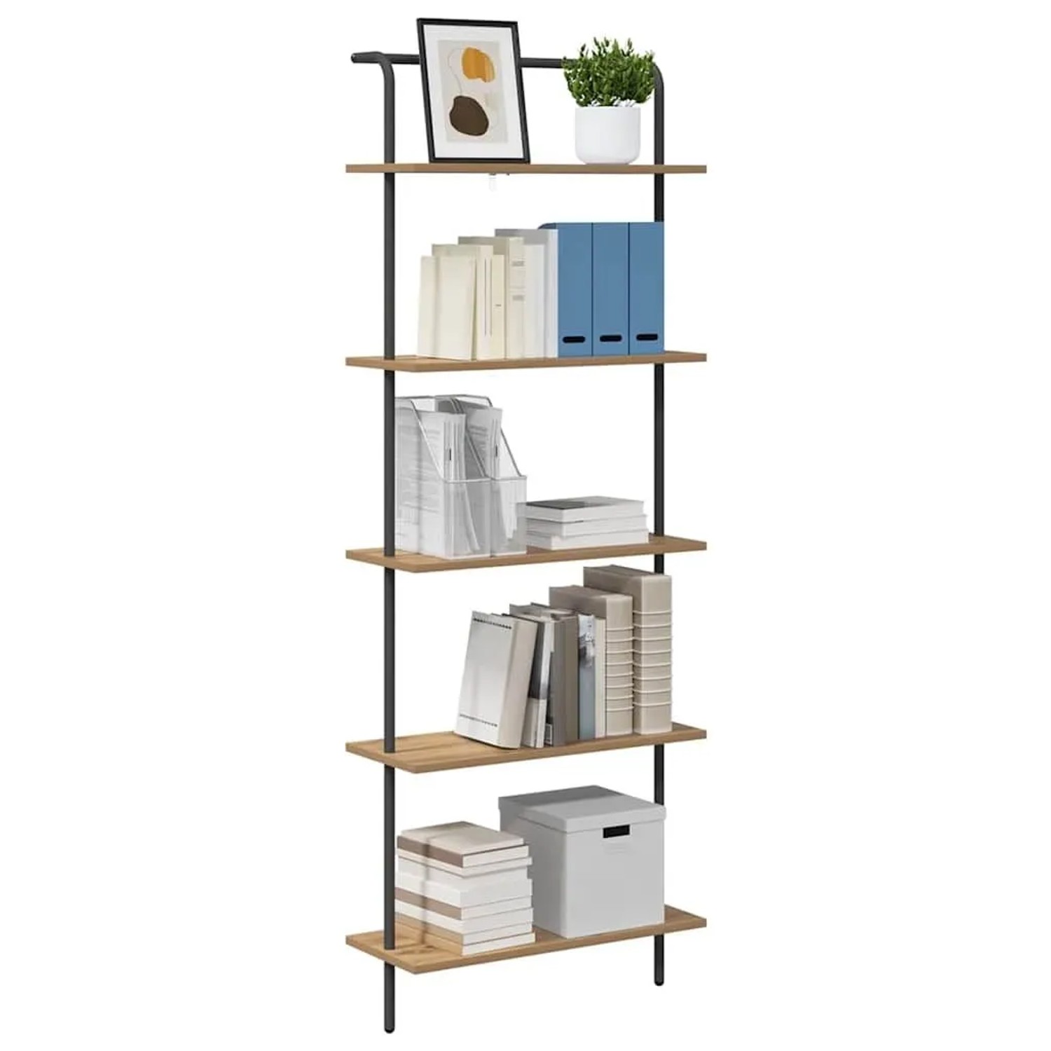 vidaXL Bücherregal Artisan-Eiche 60 x 24 x 168 cm Holzwerkstoff 879970_3