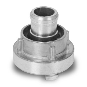 EBERTH 1 Zoll Storz Saugkupplung D25 aus Aluminium mit 25mm Schlauchanschluss.